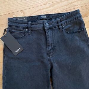 Hudson Mid-Rise Jeans NWT 1900970 color Night Time, Straight Leg 6/28